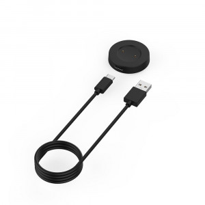 Incarcator pentru Huawei Watch, Honor Watch, USB, 3.5W - Techsuit (THC3) - Black - Img 6
