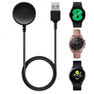 Incarcator pentru Samsung Watch, USB, 2.5W, Metal Case - Techsuit (TSC12) - Black - Img 7