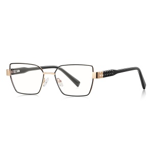 Ochelari Protectie Blue Light Unisex/Femei, SKYDDAR INNOVATION, Rame Metalice, 3169, Design Modern, set cu sticker, Negru