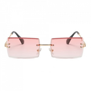 Ochelari unisex soare cu protectie UV (16031-C6), Techsuit - Pink - Img 2