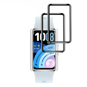 [Pachet 2x] Folie pentru Huawei Band 11 Pro, protectie zgarieturi, set cu sticker, Nano Flex, Negru