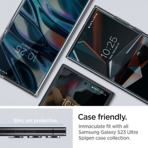[Pachet 2x] Folie Samsung Galaxy S23 Ultra, Spigen Neo Flex - Transparent - Img 7