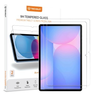 [Pachet x2] Folie pentru Folie pentru Samsung Galaxy Tab S10 FE Plus, SKYDDAR INNOVATION, ArmorGlass CrystalHD, Ultra HD, set cu sticker, Transparent