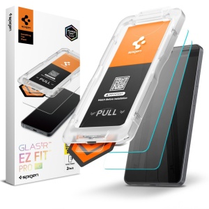 [Set 2x] Folie pentru Samsung Galaxy S26 Ultra, Sticla securizata, Glas.tR EZ-FIT Pro HD Spigen, Transparenta