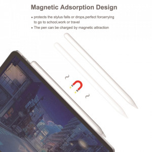 Stylus Pen pentru iPad, Palm Rejection, Techsuit M2 - Alb - Img 5
