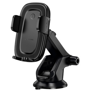 Suport Auto cu Incarcare Wireless 15W Borofone BH223, Parbriz/Bord, Prindere Automata, Compatibil 4.5–7.0 inch, Negru