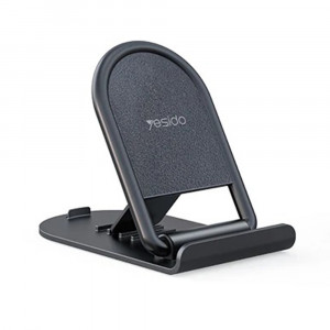Suport de Birou pentru Telefon Pliabil, Yesido (C141) - Negru