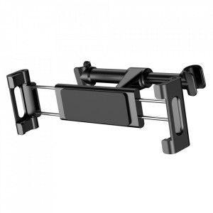 Suport Tableta Auto Tetiera, Baseus Clamps Grip (SUHZ-01) - Negru - Img 1