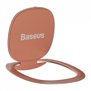 Suport telefon, Invizible Ring, Baseus (SUYB-0R) - Rose Gold - Img 1