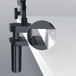 Suport Telefon / Tableta Ajustabil, Ugreen Clamp Grip LP142, Negru - Img 7