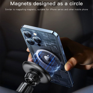 Yesido - Car Holder (C156) - Magnetic Grip for Air Vent - Black - Img 6