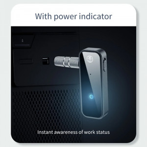 Adaptor Audio Bluetooth la Jack, Yesido (YAU25) - Negru - Img 7