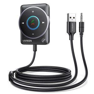 Adaptor Bluetooth Auxiliar Jack, Ugreen CM723, Negru