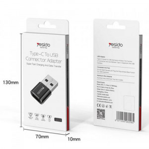 Adaptor OTG USB la Type-C 5Gbps, Yesido (GS09) - Negru - Img 7