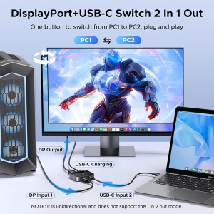 Adaptor Type-C, DP la Type-C, DP 4K@240Hz, 3D HDR, Plug&Play, Ugreen, Negru - Img 5