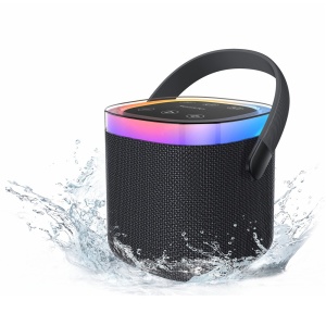 Boxa portabila Bluetooth, 8W, IP67, 1800mAh, RGB, Yesido, Negru