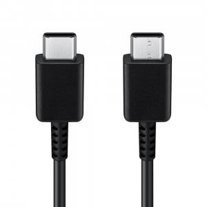 Cablu de Date Type-C la Type-C, 480Mbps, 2.1A, 1m - Samsung (EP-DA905BBE) - Black (Bulk Packing) - Img 4