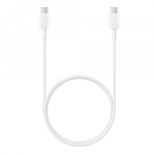 Cablu de Date USB-C la Type-C Fast Charging 3A, 1m - Samsung (EP-DA705BWE) - White (Bulk Packing) - Img 1