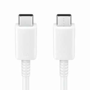 Cablu de Date USB-C to Type-C Super Fast Charging 5A, 1m - Samsung (EP-DN975BWEGWW) - White (Blister Packing) - Img 3