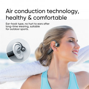 Casti Bluetooth 5.1, Bone Conduction, Open-Ear Design - JoyRoom (JR-X2) - Black - Img 6