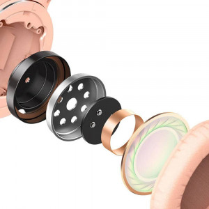 Casti Bluetooth Wireless Noise Reduction - Baseus Encok D02 Pro (NGTD010304) - Pink - Img 5