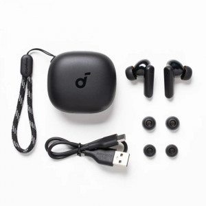Casti Fara Fir cu Extra-bass - Anker R50i (A3949G11) - Black - Img 5
