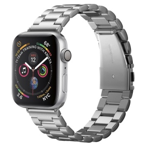 Curea pentru Apple Watch 42/44/45/46/49mm, Modern Fit Spigen, Argintiu