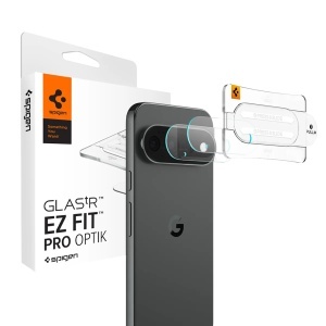 Folie Camera pentru Google Pixel 11 Pro (set 2) - Spigen Glas.tR Optik EZ Fit Pro (AGL11484) - Black