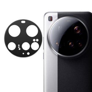 Folie camera pentru Xiaomi 17 Ultra, SKYDDAR INNOVATION, Camera Glass Negru, set cu sticker