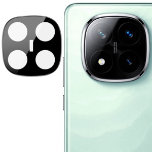 Folie camera pentru Xiaomi Redmi Note 14 Pro+ 5G, SKYDDAR INNOVATION, Camera Glass Negru, set cu sticker