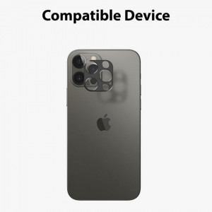 Folie iPhone 12 Pro Max, Camera Styling, Ringke - Silver - Img 5