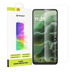 Folie pentru Motorola Moto G35 / Moto G56, SKYDDAR INNOVATION, Protectie 9H, 0.3mm, Clear Vision, set cu sticker, Transparent