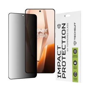 Folie pentru OnePlus 13R, Anti-spy Ultra HD, Protectie 9H, Montare Simplă, 111D, Privacy, set cu sticker