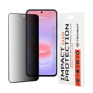 Folie pentru Samsung Galaxy A37 5G, Anti-spy Ultra HD, Protectie 9H, Montare Simplă, 111D, set cu sticker, Privacy