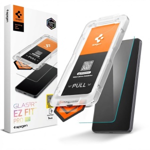 Folie pentru Samsung Galaxy S26 Ultra, sticla securizata, Glas.tR EZ-FIT Pro HD Spigen, Transparent