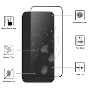 Folie pentru Xiaomi Poco X8 Pro Max din Sticla Securizata, Ultra HD, set cu sticker, ESD Glass Anti Static, Transparent - Img 2