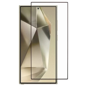 Folie sticla pentru Samsung Galaxy S25 Ultra, full glue, SKYDDAR 5D - Negru