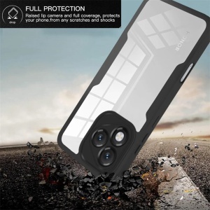 Husa 360° Honor X5c Plus, SKYDDAR INNOVATION, [Pachet 360°] ColorVerse, set cu sticker, Mov - Img 7