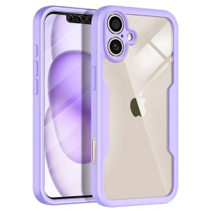 Husa 360° iPhone 17, SKYDDAR INNOVATION, [Pachet 360°] ColorVerse, set cu sticker, Mov