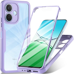 Husa 360° Oppo A5 Pro 5G, SKYDDAR INNOVATION, [Pachet 360°] ColorVerse, set cu sticker, Mov