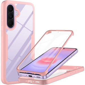 Husa 360° Samsung Galaxy A37 5G, SKYDDAR INNOVATION, [Pachet 360°] ColorVerse, set cu sticker, Roz