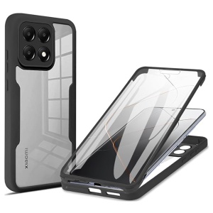 Husa 360° Xiaomi 14T, SKYDDAR INNOVATION, [Pachet 360°] ColorVerse, set cu sticker, Negru
