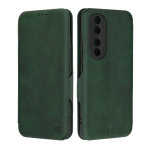 Husa Honor 90 Pro tip carte magnetica, Techsuit Safe Wallet - Verde