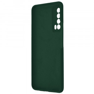 Husa Huawei P Smart 2021 din silicon moale, Techsuit Soft Edge - Dark Green - Img 3