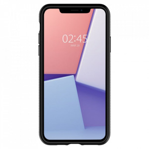 Husa iPhone 11, Liquid Air Spigen - Negru - Img 6