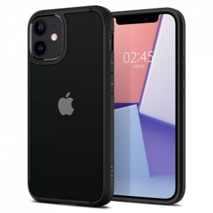 Husa iPhone 12 / 12 Pro, Ultra Hybrid Spigen - Negru - Img 2
