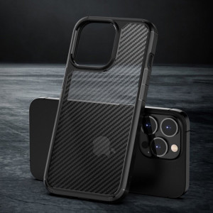 Husa Iphone 14 Pro Max CarbonFuse, Techsuit - Negru - Img 2