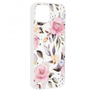 Husa iPhone 15 Plus Marble Series, Techsuit - Chloe White - Img 6