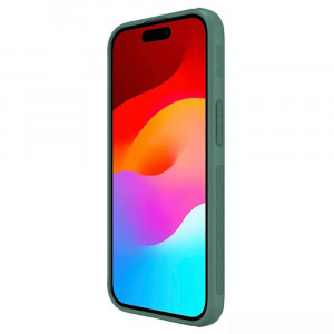 Husa iPhone 15 Plus, Nillkin Super Frosted Shield Pro - Deep Green - Img 5