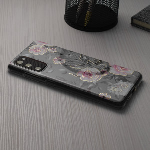 Husa iPhone 15 Pro Max Marble Series, Techsuit - Bloom of Ruth Gray - Img 5
